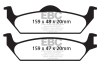 9c1708836e0d2a44b0f9a26ad624f002 EBC Greenstuff Brake Pad Sets