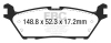 EBC Greenstuff Brake Pad Sets