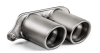 AKR Tail Pipe Set - Titanium