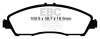 EBC Ultimax2 Brake Pad Sets