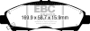 EBC Greenstuff Brake Pad Sets
