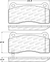 ST Street Brake Pads