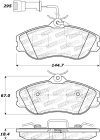 ST Street Brake Pads