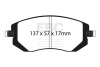 c64d9b248ff44d37dd5b4cf912585c5dS EBC Bluestuff Brake Pad Sets