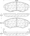 c7ca63626143e6b2fad0822b5df3ff44 ST Street Brake Pads