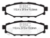 d90dc7e8e029cbffff2c821d3399b5cfS EBC Bluestuff Brake Pad Sets