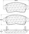 e2e4dffef485f3247eebe2b5be95d087 ST Street Brake Pads