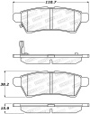ST Street Brake Pads