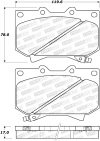 ST Street Brake Pads