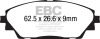 EBC Greenstuff Brake Pad Sets
