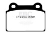 EBC Redstuff Brake Pad Sets