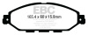 EBC Greenstuff Brake Pad Sets