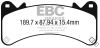 EBC Yellowstuff Brake Pad Sets