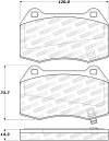 ST Street Brake Pads