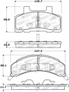ST Street Brake Pads