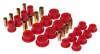 PRO Control Arm Bushings - Red