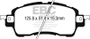 EBC Yellowstuff Brake Pad Sets