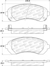 ST Street Brake Pads