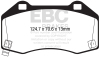 EBC Greenstuff Brake Pad Sets