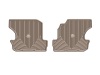 WT Rubber Mats - Rear - Tan