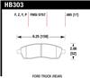 HAWK HPS Brake Pad Sets