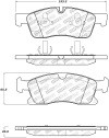 21dfdaff8a8748daca7f9ddbae73c103 ST Street Brake Pads