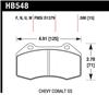 HAWK DTC-70 Brake Pad Sets