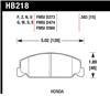 HAWK DTC-60 Brake Pad Sets