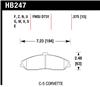 HAWK DTC-60 Brake Pad Sets
