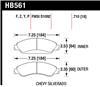 HAWK HPS Brake Pad Sets