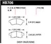 HAWK DTC-60 Brake Pad Sets