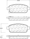 ST Street Brake Pads