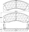 4887dfea061fb4f7c7f0a4feabc871f2 ST Street Brake Pads