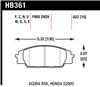 HAWK DTC-30 Brake Pad Sets