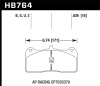 HAWK DTC-60 Brake Pad Sets