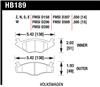 HAWK Ceramic Brake Pad Sets