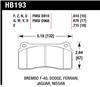 HAWK DTC-30 Brake Pad Sets