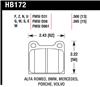 HAWK Blue 9012 Brake Pad Sets