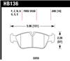 HAWK HPS Brake Pad Sets