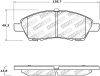 d48af7e7bc4dbdc4e4d4017830127edf ST Street Brake Pads
