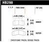 HAWK HPS Brake Pad Sets