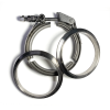 TIC Titanium V-Band Clamps