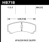 HAWK DTC-70 Brake Pad Sets