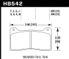 HAWK DTC-50 Brake Pad Sets