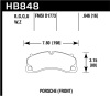 HAWK DTC-70 Brake Pad Sets
