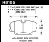 HAWK HPS 5.0 Brake Pad Sets