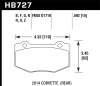 HAWK DTC-30 Brake Pad Sets