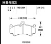 HAWK HPS 5.0 Brake Pad Sets