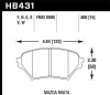 HAWK DTC-60 Brake Pad Sets