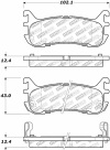 ST Street Brake Pads